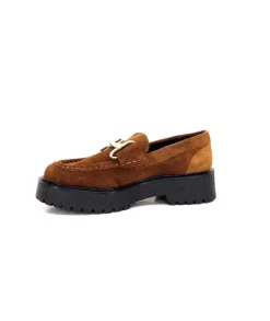 Ivoire0351a Ivoire 7325177 Daim Marron*Femme Mocassins
