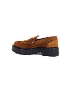 Ivoire0351a Ivoire 7325177 Daim Marron*Femme Mocassins
