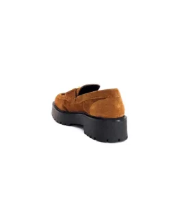Ivoire0351a Ivoire 7325177 Daim Marron*Femme Mocassins