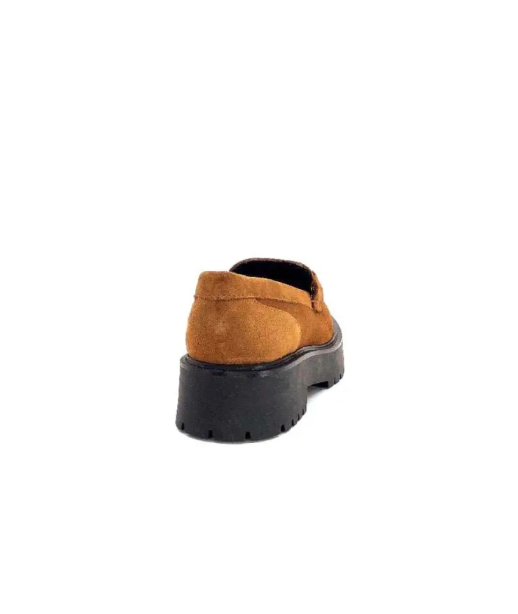Ivoire0351a Ivoire 7325177 Daim Marron*Femme Mocassins