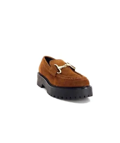 Ivoire0351a Ivoire 7325177 Daim Marron*Femme Mocassins