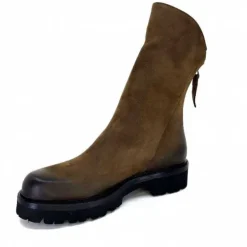 Ivoire0156 Ivoire 3270 Daim Marron*Femme Bottines