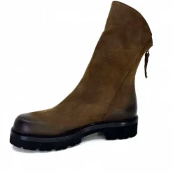 Ivoire0156 Ivoire 3270 Daim Marron*Femme Bottines