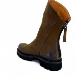 Ivoire0156 Ivoire 3270 Daim Marron*Femme Bottines