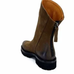 Ivoire0156 Ivoire 3270 Daim Marron*Femme Bottines