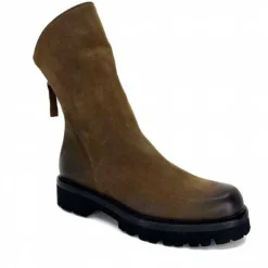 Ivoire0156 Ivoire 3270 Daim Marron*Femme Bottines