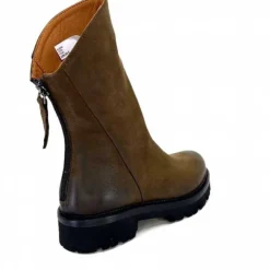 Ivoire0156 Ivoire 3270 Daim Marron*Femme Bottines