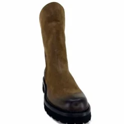 Ivoire0156 Ivoire 3270 Daim Marron*Femme Bottines