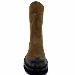 Ivoire0156 Ivoire 3270 Daim Marron*Femme Bottines