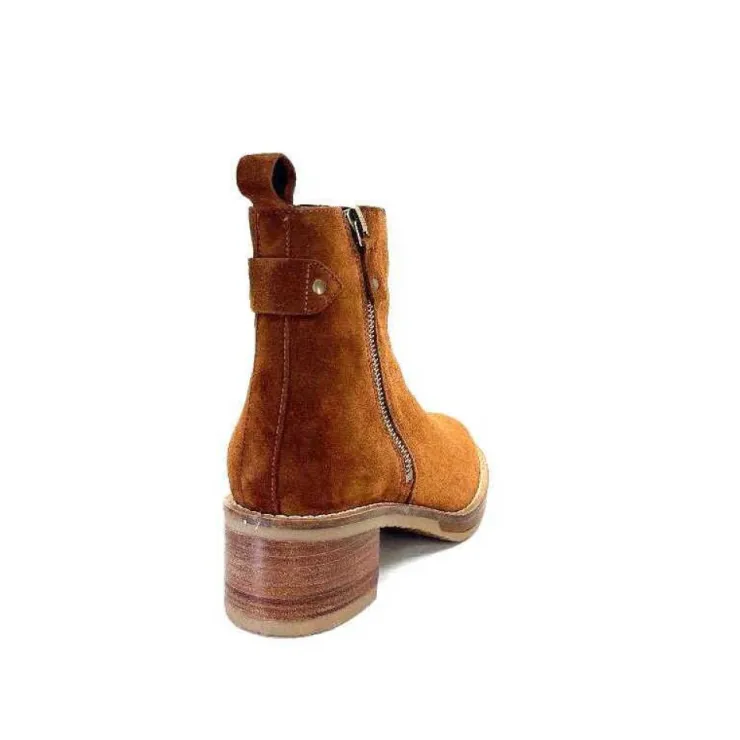 We Do Ivoire 99765 Daim Marron*Femme Bottines