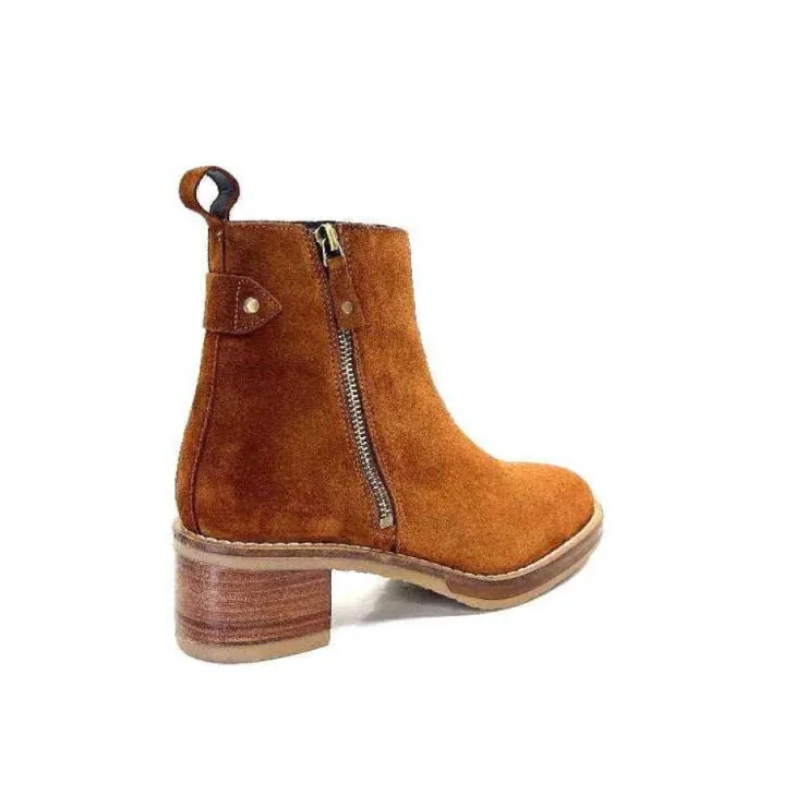 We Do Ivoire 99765 Daim Marron*Femme Bottines