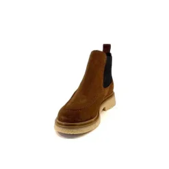 bline Ivoire 3-40104 Daim Marron*Femme Bottines