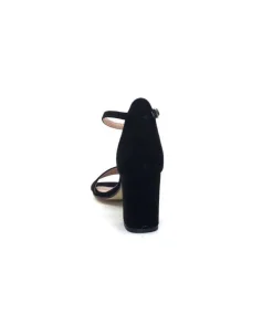 Ivoire0351a Ivoire 8605587 Daim Noir*Femme Sandales