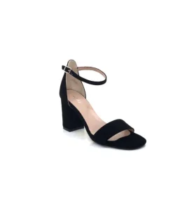 Ivoire0351a Ivoire 8605587 Daim Noir*Femme Sandales
