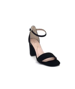 Ivoire0351a Ivoire 8605587 Daim Noir*Femme Sandales