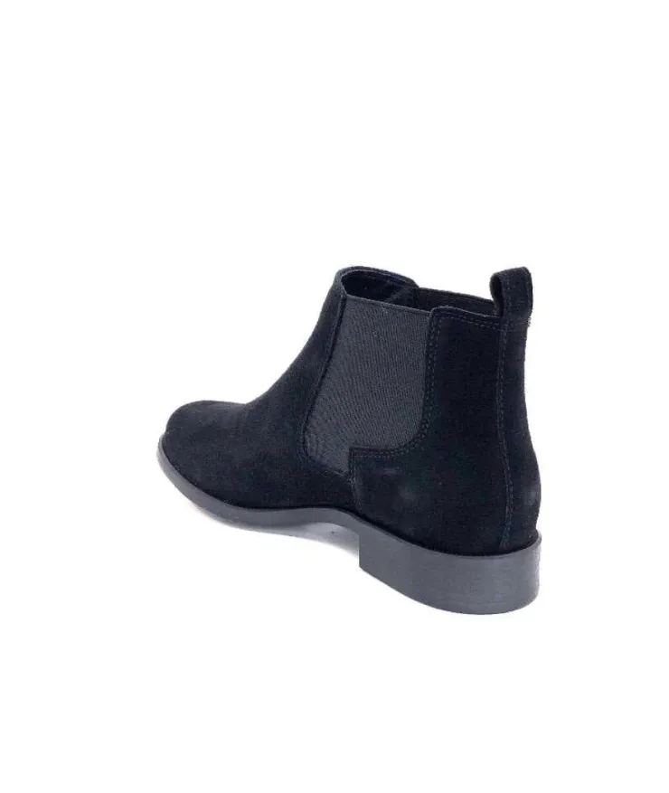 Ivoire0209b Ivoire 12215 Daim Noir*Femme Bottines