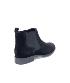 Ivoire0209b Ivoire 12215 Daim Noir*Femme Bottines