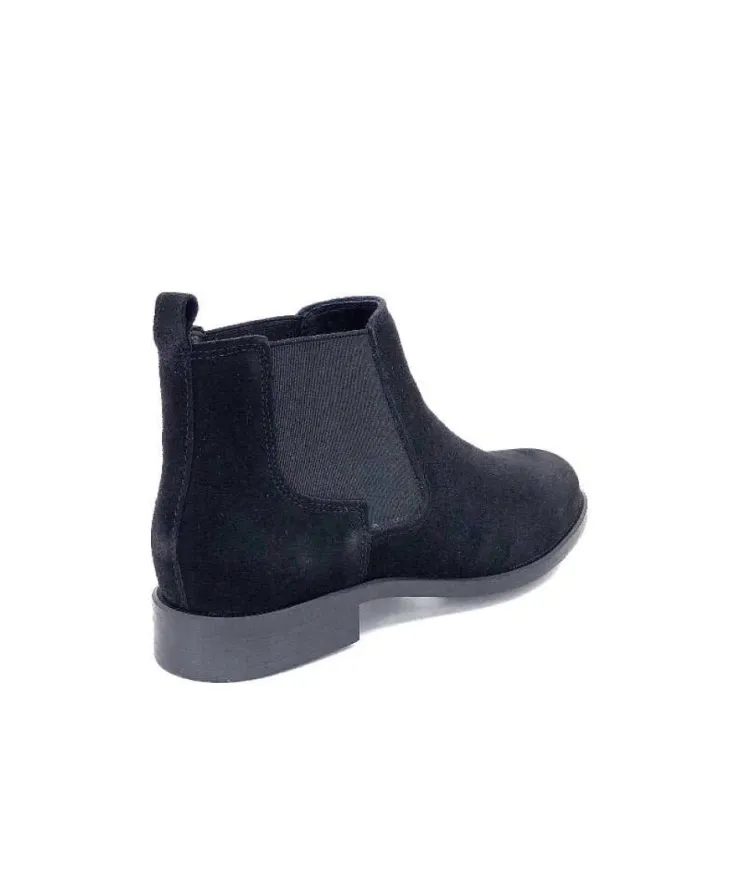 Ivoire0209b Ivoire 12215 Daim Noir*Femme Bottines