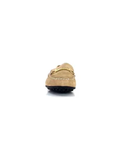 Ivoire0209b Ivoire 12443 Daim Taupe*Femme Mocassins