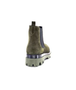 Ivoire0351a Ivoire 9615312 Daim Vert*Femme Bottines