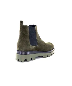 Ivoire0351a Ivoire 9615312 Daim Vert*Femme Bottines