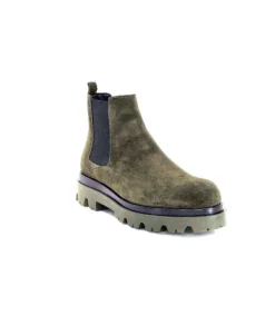 Ivoire0351a Ivoire 9615312 Daim Vert*Femme Bottines