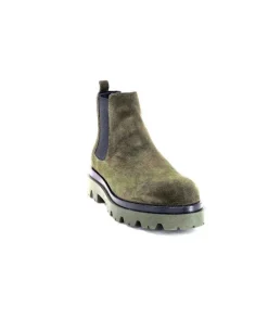 Ivoire0351a Ivoire 9615312 Daim Vert*Femme Bottines