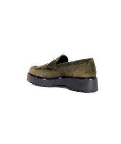 Ivoire0351a Ivoire 7325177 Daim Vert*Femme Mocassins