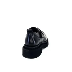 cashka / fatih ustundag Ivoire 3265-3315 Eva Cuir Noir*Femme Mocassins