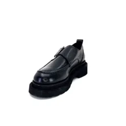 cashka / fatih ustundag Ivoire 3265-3315 Eva Cuir Noir*Femme Mocassins