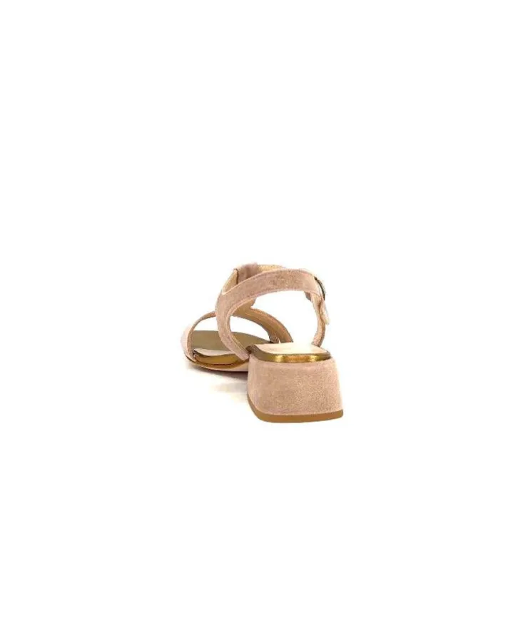 Ivoire0331 Ivoire 101 F Glory Daim Nude Terra*Femme Sandales