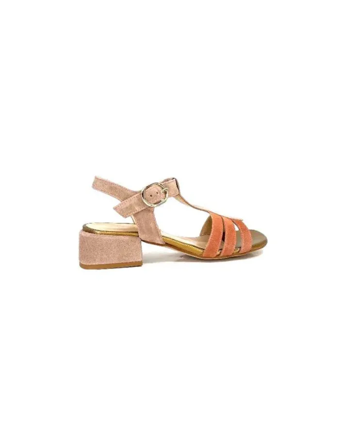 Ivoire0331 Ivoire 101 F Glory Daim Nude Terra*Femme Sandales