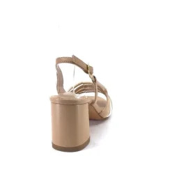 Ivoire0315a Ivoire 037 F70 Riv Cuir Nude*Femme Sandales