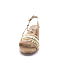 Ivoire0315a Ivoire 037 F70 Riv Cuir Nude*Femme Sandales