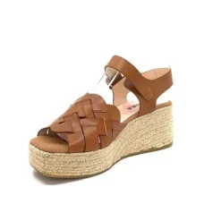 Kanna Ivoire 22071 Fiore Cuir Marron*Femme Plateformes