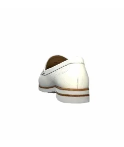 Ivoire0236a Ivoire 50686 Gravanni Cuir Blanc*Femme Mocassins