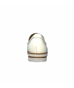 Ivoire0236a Ivoire 50686 Gravanni Cuir Blanc*Femme Mocassins