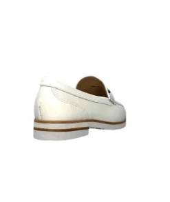Ivoire0236a Ivoire 50686 Gravanni Cuir Blanc*Femme Mocassins