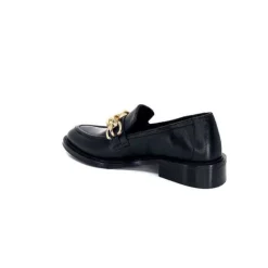 cashka / fatih ustundag Ivoire 3291 Ilay Cuir Noir*Femme Mocassins
