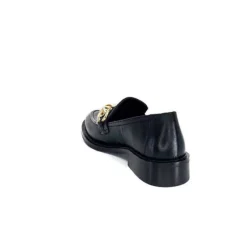 cashka / fatih ustundag Ivoire 3291 Ilay Cuir Noir*Femme Mocassins