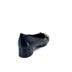 Ivoire0130a Ivoire 944947 Iv Cuir Vernis Noir*Femme Ballerines
