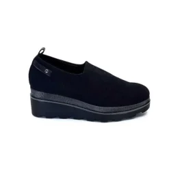 Ivoire0130a Ivoire 853620 Iv Textile Noir*Femme Baskets