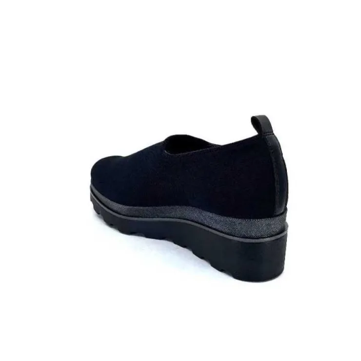 Ivoire0130a Ivoire 853620 Iv Textile Noir*Femme Baskets