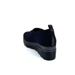 Ivoire0130a Ivoire 853620 Iv Textile Noir*Femme Baskets