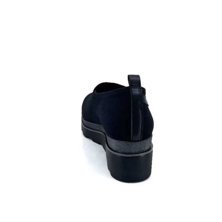 Ivoire0130a Ivoire 853620 Iv Textile Noir*Femme Baskets