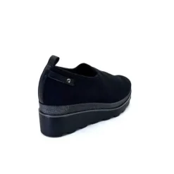 Ivoire0130a Ivoire 853620 Iv Textile Noir*Femme Baskets
