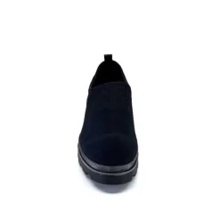 Ivoire0130a Ivoire 853620 Iv Textile Noir*Femme Baskets