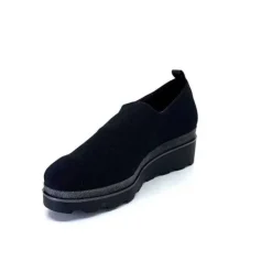 Ivoire0130a Ivoire 853620 Iv Textile Noir*Femme Baskets