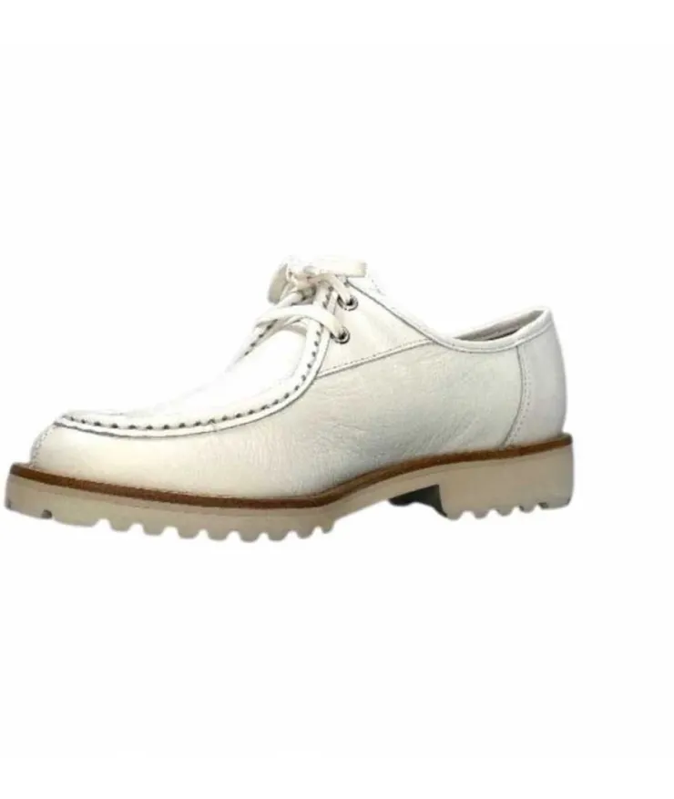 Ivoire0236a Ivoire 14346 Kamik Cuir Blanc*Femme Lacets