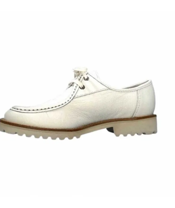 Ivoire0236a Ivoire 14346 Kamik Cuir Blanc*Femme Lacets